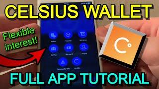 Celsius Network App TUTORIAL (All Features Explained Guide) | Earn Interest On Your Cryptocurrency!