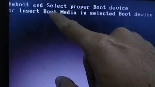Reboot and Select Proper Boot Device di Laptop Windows 7 8 10 Tips Mengatasinya