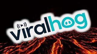 Lava-Proof Drone Zooms Over Active Eruption || ViralHog