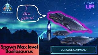 Tamed Basilosaurus Spawn Command | Ark Survival Ascended