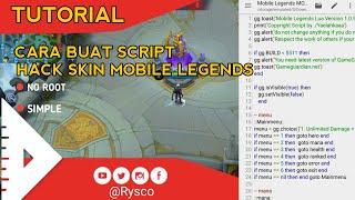 Ternyata begini !! Cara Membuat Script Hack Skin Game Guardian | Mobile Legends