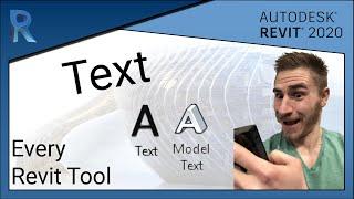 How to use Text | Revit 2020