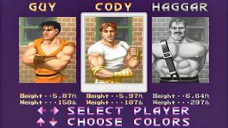 Street Fighter '89 The Final Fight v3 5 Cody full playthrough (OpenBOR)