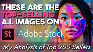 Top Selling AI Images on Adobe Stock - What Sells Most at Agencies - My Analysis #adobestock #ai