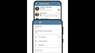 Look at How If you delete a chat or group do |Telegram|