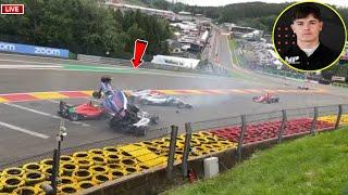 dilano van't hoff spa crash | dilano van't hoff crash