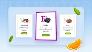 Elementor Fruit Card Hover Effect | WordPress Elementor Pro Tutorial | Elementor Tricks
