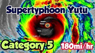 Natural Disaster supertyphoon Yutu