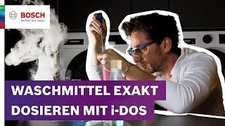 Nie wieder selbst Waschmittel dosieren? i-DOS ist die Lösung | Bosch Waschen