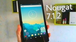 Nexus 7 Android 7.1.2 Nougat crDroid ROM v3.2