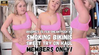 Brooke Marsden | Members Only Bikini Haul 23 Feb | Sneak Peek #2 4K HD