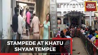 Three Killed Several Injured In Stampede At Khatu Shyam Temple Rajasthan Sikar