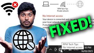 No Internet Access But Connected | Unidentified Network – Fixed