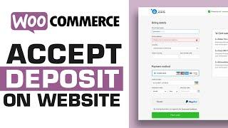 How to accept deposits on your website (Woocommerce plugins) - Easy 2022 tutorial