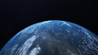 우주에서 본 지구 4k UHD. Earth from space.