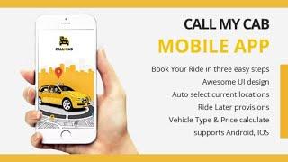 Make Taxi Booking App || Call My Cab Mobile App Source code download || Make Call My Cab Mobile App