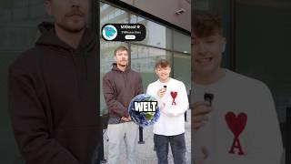 MrBeast lernt deutsch von mir  | Lewinray #shorts