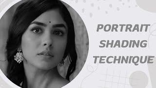 Portrait Shading Technique - 2 #sketchboookbyabhishek