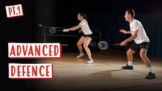 Where To Stand When Defending In Badminton - Doubles Defence PART 1