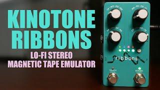 Kinotone Ribbons Lo-Fi Stereo Magnetic Tape Emulator | Demo