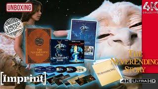 The Neverending Story 4k UltraHD Blu-ray imprint films Limited edition storybook Unboxing