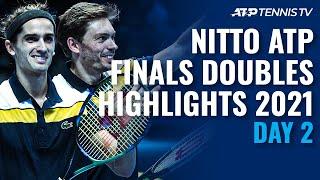 Ram/Salisbury & Herbert/Mahut Start Red Group | Nitto ATP Finals 2021 Doubles Highlights Day 2