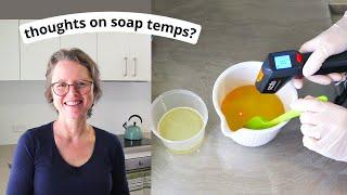 About temperatures for soap making (CP & HP)