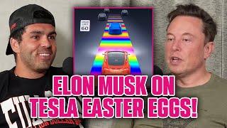 Elon Musk's FAVORITE Tesla Easter Egg!