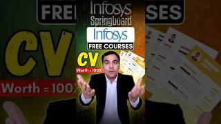 Infosys Springboard Free Courses #shorts