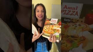 Amul Garlic Pizza Review  | Frozen Food Review  | @sosaute