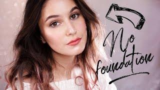 NO FOUNDATION Makeup Routine | Karima McKimmie