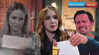 The Young And The Restless Spoilers Sharon leaves a letter for Nick and Mariah - flees Genoa alone