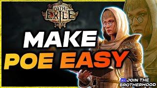 How I Made Path of Exile EASY As a New Player - Save HOURS & Easy Farming.