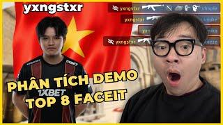 PHÂN TÍCH DEMO PLAYER NGƯỜI VIỆT ĐANG BAY CAO TRONG TOP 10 FACEIT YXNGSTXR (CS2)