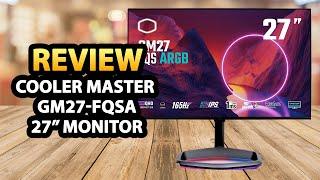 Cooler Master GM27-FQSA 27" 2K IPS 165Hz QHD Monitor  Review