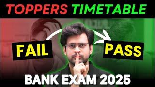 Complete Road-Map for Bank Exams 2025 | Timetable, Strategy, Preparation | Navneet Tiwari