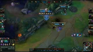 Penta Kill Diana - Knight Diamond