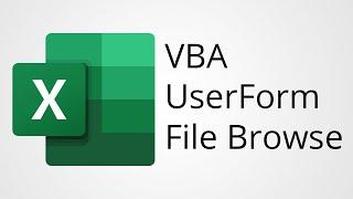 Excel VBA UserForm Browse for File to Attach