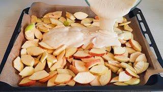 Zeit für Apfelkuchen  Ein einfaches und leckeres Rezept für Apfelkuchen in 5 Minuten