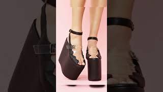 30 cm extreme high Heels wedge️#eid collection #eid2024#heels#fashion #trending#ytshorts#youtube