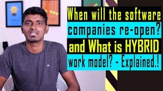 When will Software companies re-open in India? | Telugu | 2021 | Software lyf