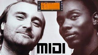 【MIDI】Philip Bailey & Phil Collins - Easy Lover | Roland SC-55