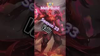 Valir Meta Build Season 33  | TOP Global Valir | Valir Best Build #mlbb #mlbbvalir