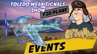 F3P plane - Toledo Weak Signals Show #CaptainMavic