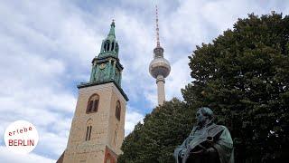 [4K] Berlin´s historic center #1 - from Alexanderplatz to Nikolai Quarter - a walking tour