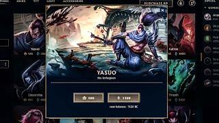 First Time Using YASUO!