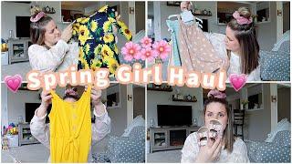 SPRING GIRL CLOTHING HAUL! TODDLER & PRE-K GIRL CLOTHING 2021