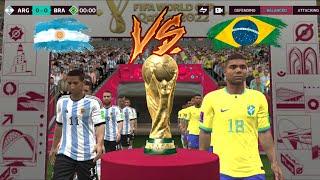 FIFA MOBILE 22 WORLD CUP EVENT FINALS | ARGENTINA  VS BRAZIL  |