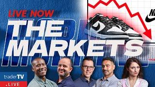 BREAKING: ADP Employment Data @815 ET Nike Shares Plummet 7%  | October 2 MORNING Live Trading