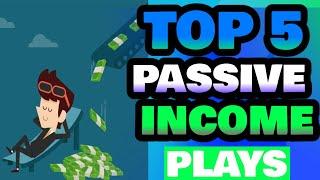 Top 5 Crypto Passive Income Plays #crypto #passiveincome #defi